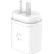 Cygnett 20W USB-C PD AC Wall Charger for iPhone and iPad - White