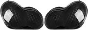CLZCNQLX Pair Headlight Lens Cover Replacement Auto Shell Headlamp Lampshade Shell Cover Transparent Compatible for Mercedes Benz C-Class W203 01-07
