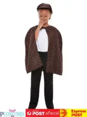 Detective Cape Hat Magnifying Glass Sherlock Holmes Costume Book Week