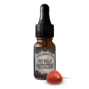 Fiery Wall of Protection Oil with Red Jasper Crystal for Defense & Protection