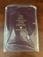 The 2026 Liturgical Desk Calendar Church Record Book Mass Schedule Appointments