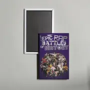Epic Rap Battles of History Mini TV Show Poster Fridge Locker Magnet