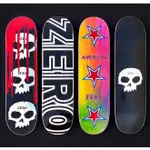 ZERO DECK滑板FREE GRIPTAPE BLACK OS780 31*08雙踢尾高檔滑板全加拿大楓木染料層進口