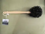 Loofah Bath Brush Shower Sponge Long Wood Handle Back Scrubber Body Exfoliating