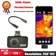 ZIBOO ZP2+type C For Android Thermal Infrared Thermal Imager Camera Thermometer✦