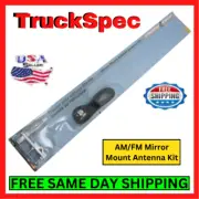 TruckSpec Mirror Mount Antenna Stainless Steel 28" AM/FM w/ 2" Shock Spring Kit