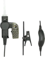 Security Kit - Clear Eartube & Lapel Microphone - Suit Tx665 / Tx667 / Tx675 / Tx677 / Tx685 / Tx6150