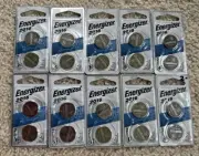 New 10-pc 2-Packs (20 Batteries Total) Energizer CR2016 2016BP-2N Watch Battery