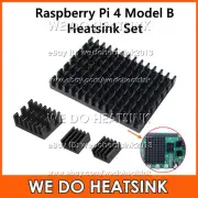 Aluminum 4pcs DIY Raspberry Pi Heatsink Kit Cooling for Raspberry Pi 4 Model B