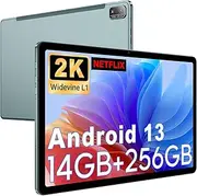 AQHH Lastest 2024 Android Tablets, 11" Android 13 Tablet with Octa-core Processor, Ultra Slim 14(8+6GB) RAM+256GB ROM+512GB Expand, BT 5.0, Dual Camera, 2000x1200 HD IPS, 7500mAh Battery