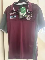 Manly Sea Eagles Polo Shirt - Size men’s small