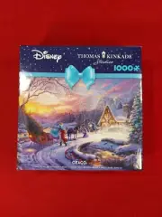 Thomas Kinkade Disney Cinderella Puzzle W Poster 1000pcs SEALED