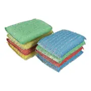 8pcs Kitchen Scrub Sponge (3 x 8cm/5.1" x 3.1") Scouring Pad Dishwashing Sponge