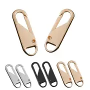 Zipper Pull, 6 PCS Replacement Metal Zipper Handle Mend Fixer Zipper Tab for ...