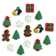 Christmas Miniatures 4813 - Buttons Galore - Christmas - Craft Sew Scrap