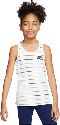 Nike Girl's NSW Go Stripes Tank Top (Little Kids/Big Kids)CV2183-101