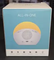 Sunrise & Sunset Alarm Clock Wake up Light Sleep Aid 360° Fullscreen LED light