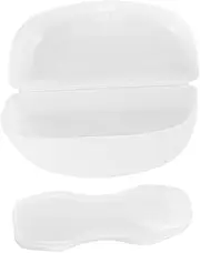 [VERDANVERSE] Protective Goggle Case for Travel 2pcs Plastic Sunglasses Storage Hard Shell Eyewear Container for Ski