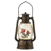 Small Cardinal Lantern style snow globe