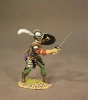 JOHN JENKINS AZTECS & CONQUISTADORS CQ-06 SPANISH CONQUISTADOR WITH SWORD