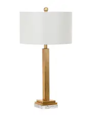 Safavieh Set of 2 Perri 30in Crystal Base Table Lamps