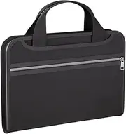 Expandable File Folder - Fireproof Folder Expanding File Organizer Bag | Important Document Storage with Handle & Labels, Multi Pockets for Letter A4 Paper