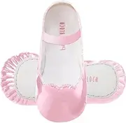 [Bloch] Girls' Scallop Ballerina-K, Lively Pink 3 M US Infant