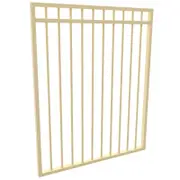 ProtectorAl 975 W x 1200mm H Primrose Aluminium DTR All Up Pool Gate