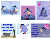 Eeyore - Iron on Transfers - Shirts, Hats, Pillows, Aprons and more