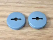 Grey Crank Cap, blank face with no logo - Old School BMX