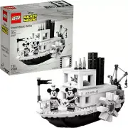 LEGO - Disney - 21317 Steamboat Willie - New & Sealed (In Hand & Ready To Ship)