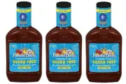 Famous Dave's Sugar Free BBQ Sauce, 18 Ounce (3 Bottles)