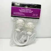 Drapery Holdback Curtain Hooks High Quality White Decorative Hooks By Bali