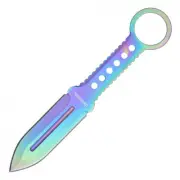 8.25” Rainbow FIXED BLADE KNIFE