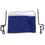 Simple Table Tennis Net With Post Clamp Stand Set/Ping Pong Replacement Mesh