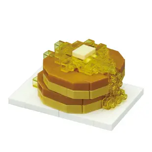 ☆勳寶玩具舖【現貨】日本河田積木 nanoblock NBC_228 鬆餅 Pancake