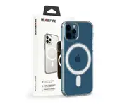 Clear Hybrid Case Cover with Magnetic Ring for iPhone 13 Pro Max