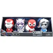 Disney 100 Marvel Ooshies Vinyl Edition 4 Pack (Ironman, Black panther, Spiderman and Captain Marvel)