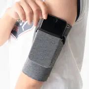 Running Phone Arm Bag Universal Breathable Sports Accessories Armband-Gray