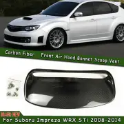 Carbon Fiber Hood Bonnet Vent Scoop For Subaru Impreza WRX STi 2008-2014 MO
