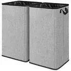2 Pack Large Laundry Hamper, Tall Laundry Hamper, Collapsible Laundry Basket ...