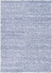 Harlow Ringlets Blue Wool Blend Rug 200x290