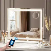 Vanity Mirror with Light 58 X 49Cm Hollywood Makeup Mirror Magnifying Mirror