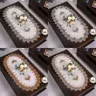 Oval Shape Tea Table Cover European Tablecloth New Dining Table Runner Home