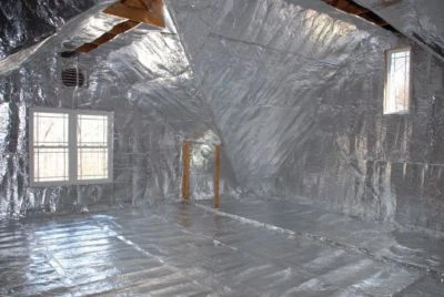 2ft x 100ft Double Sided Foam Core Insulation 5/16" Waterproof Vapor Barrier