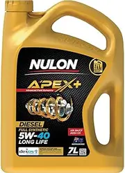 Nulon APEX+ 5W-40 Diesel Full Synthetic Long life Engine Oil 7L