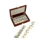 Dominoes Set with Storage Box Table Game for Family Game Night Travel Family