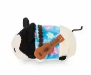 Disney Blue 3.5 Inch Mickey Mouse Aloha Hawaii Ukulele Tsum Tsum Mini Plush Toy