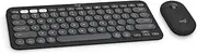 Logitech Pebble 2 Wireless Keyboard and Mouse Combo for MAC, Tonal Graphite