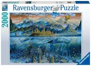 2000pc Ravensburger Wisdom Whale Family Family Jigsaw Puzzle Set